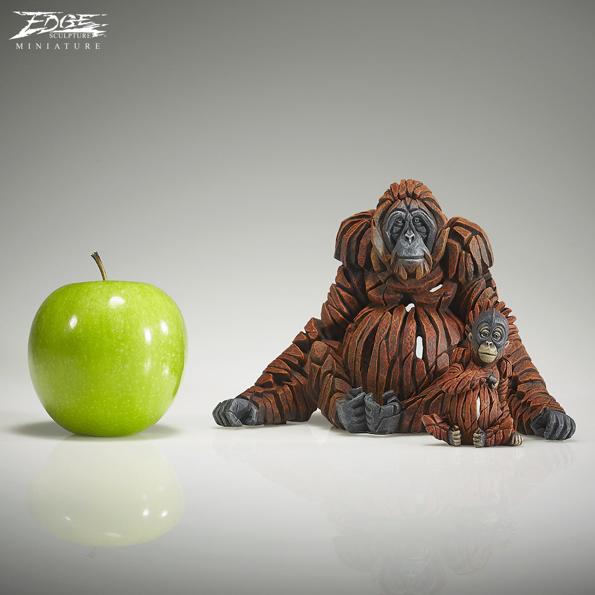 Orangutan and Baby Miniature