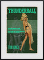 1965 thunderball framed print by artist linda charles