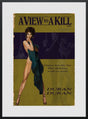1985 a view to a kill framed print by artist linda charles