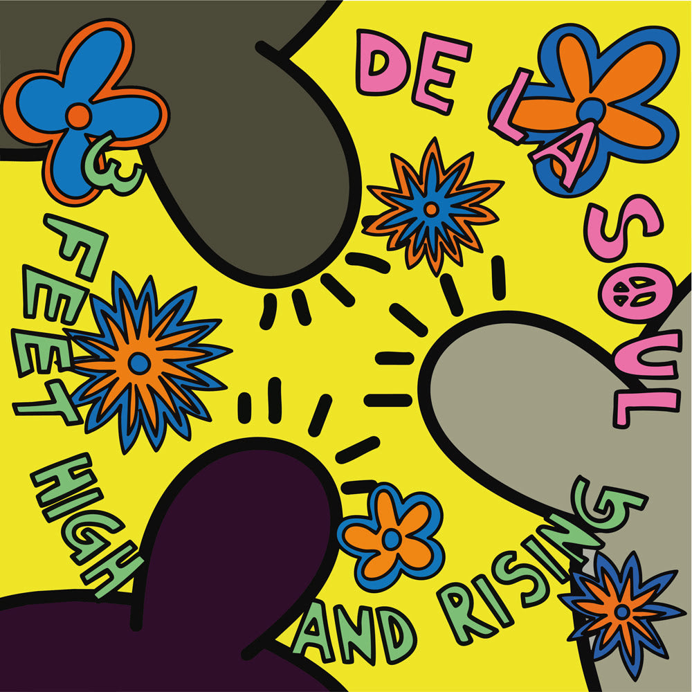 3 feet high and rising print by artist tboy