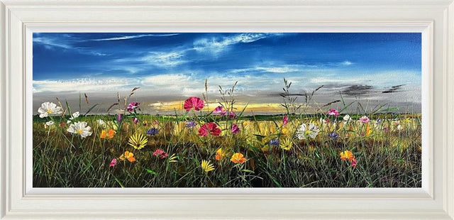 a moment in time framed print by artist kimberley harris