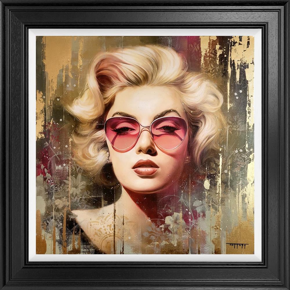 a vision in pink framed print by artist ben jeffery