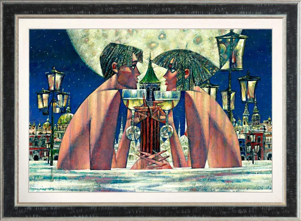 Tides Of Venice framed print by artist andrei protsouk
