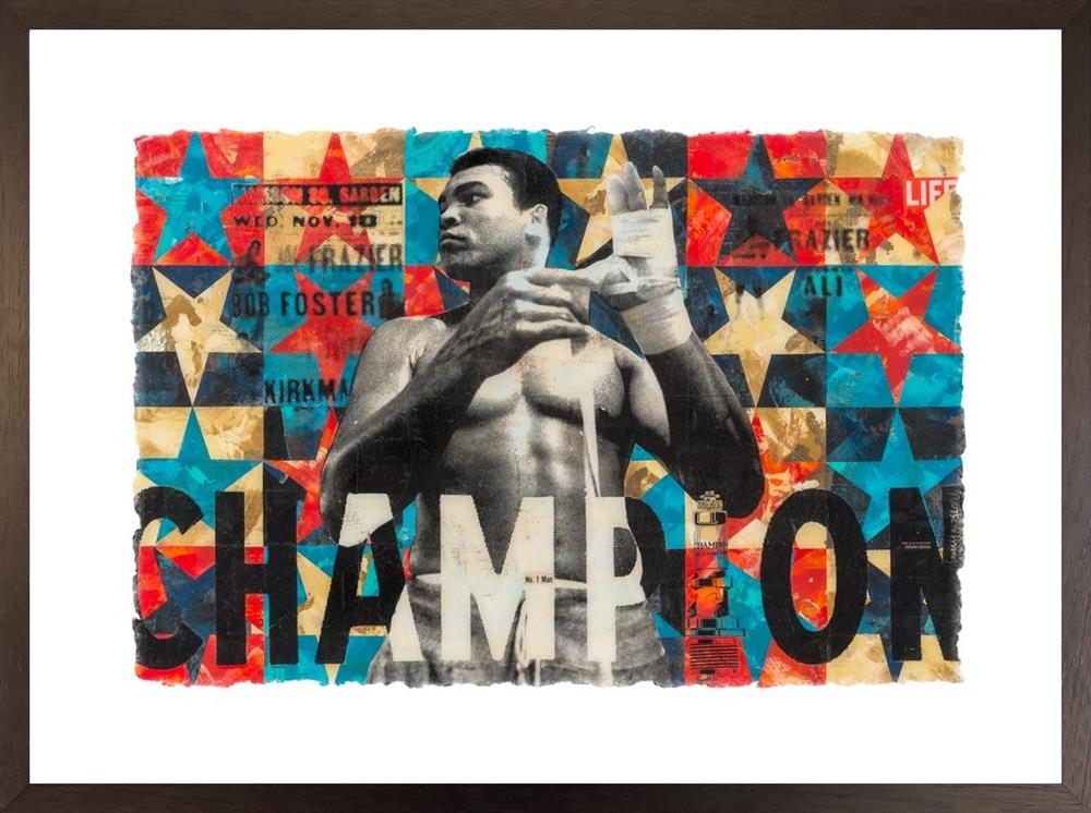 ascension framed print by artist robert mars