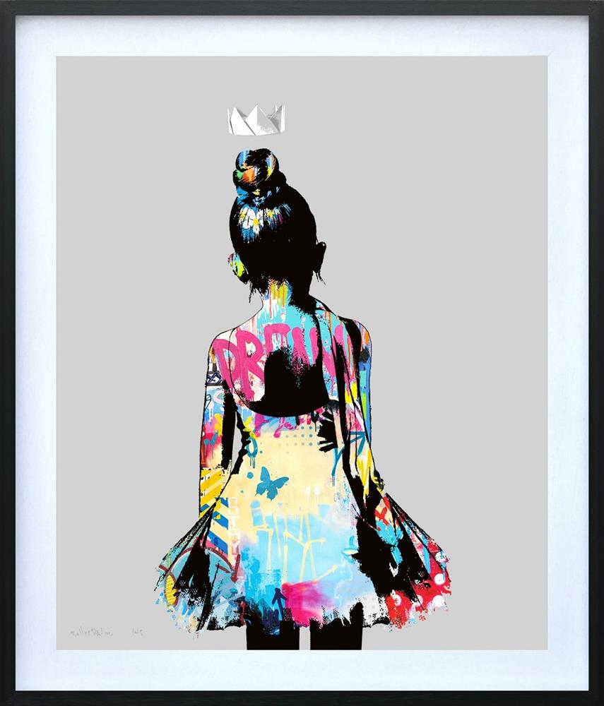 be yourself framed print by artist bollee patino