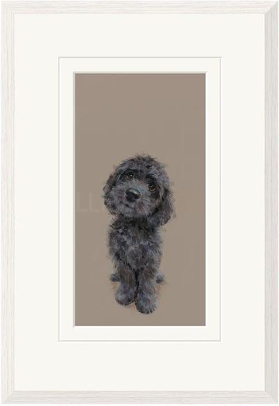 best behaviour framed print by artist nicky litchfield
