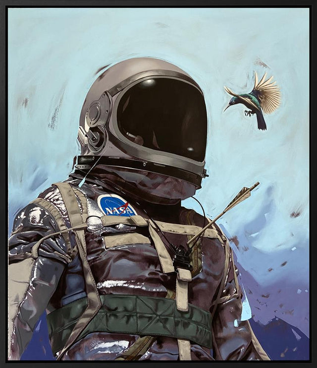 betrayal framed box canvas print by artist jimmy law