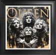 bohemian rhapsody framed print by artist ben jeffery