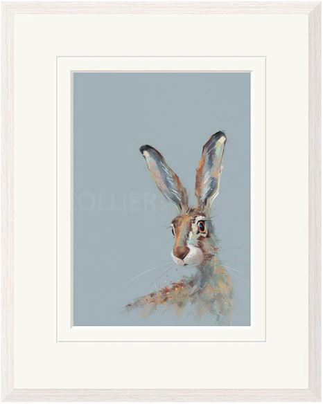 bright eyed framed print by artist nicky litchfield