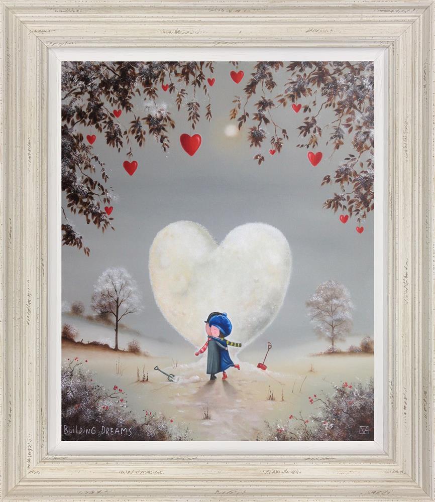 building dreams framed print by artist michael abrams