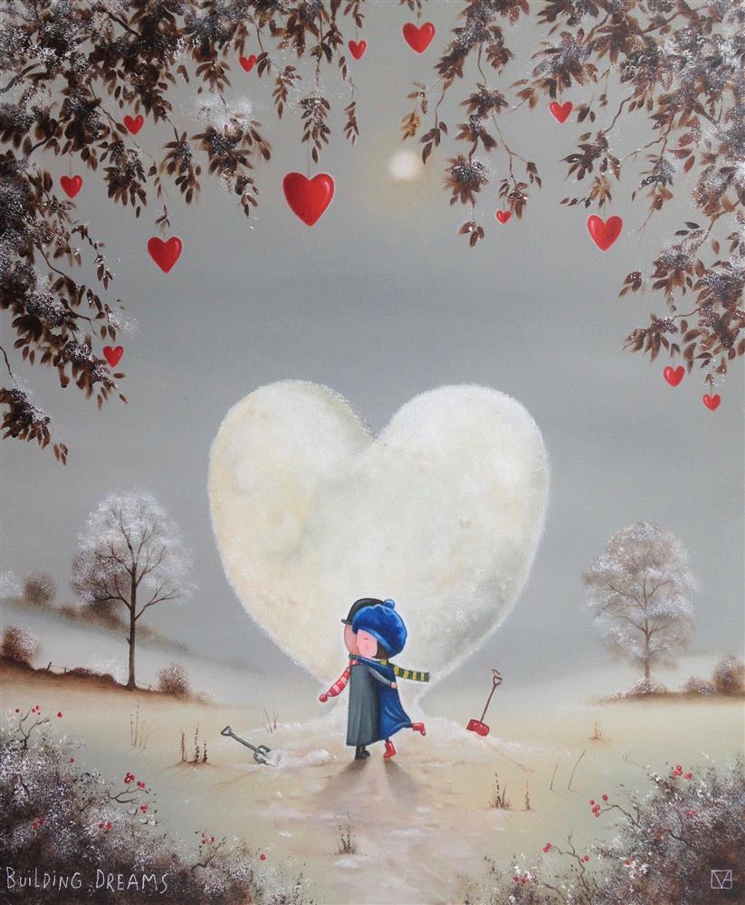 building dreams unframed board only print by artist michael abrams