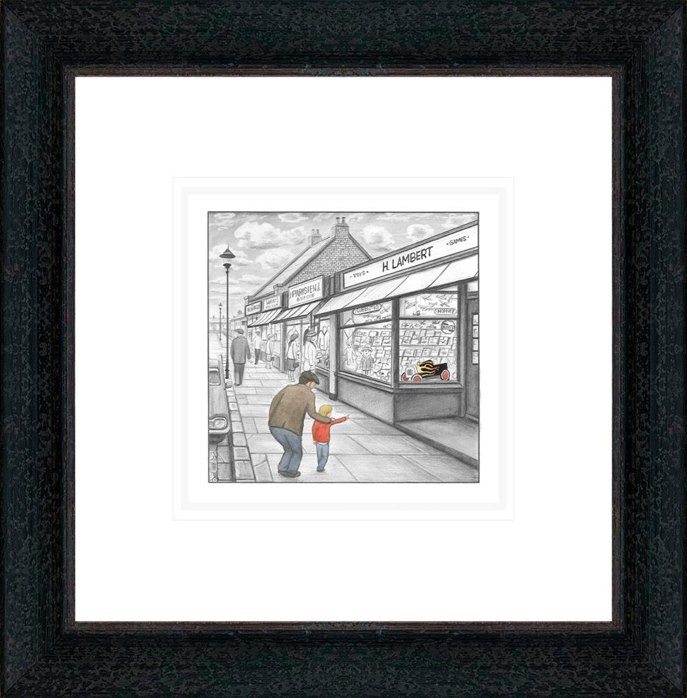 can we buy it sketch framed print by artist leigh lambert