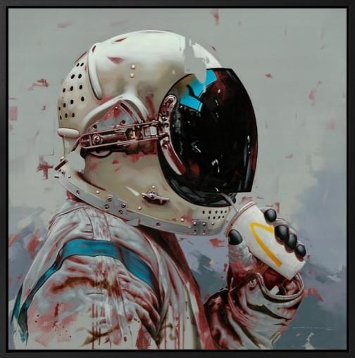 changes framed box canvas print by artist jimmy law