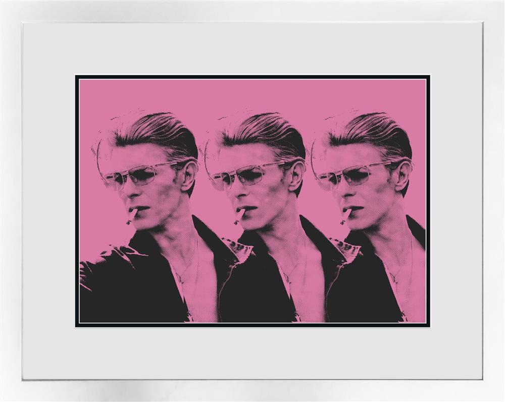 cigarettes and sunglases framed print by artist fezz