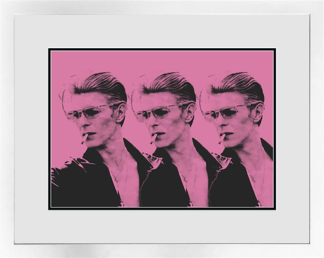 cigarettes and sunglases framed print by artist fezz