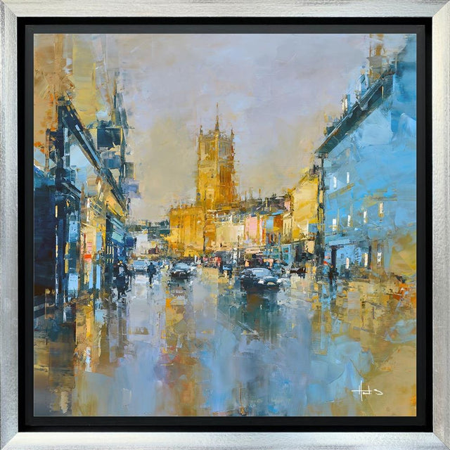 cirencester glow framed print by artist benoit havard