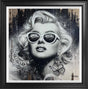 city of angels monroe framed print by artist ben jeffery