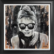 city of angels hepburn framed print by aritst ben jeffery