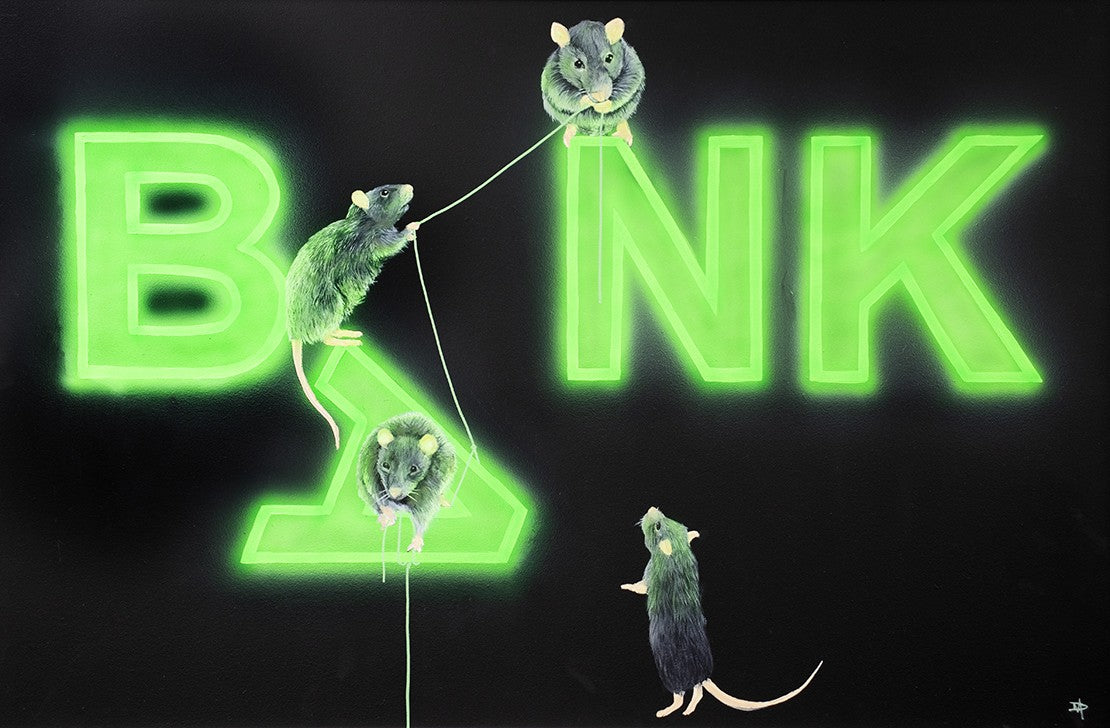 Rats Fixing The Bank