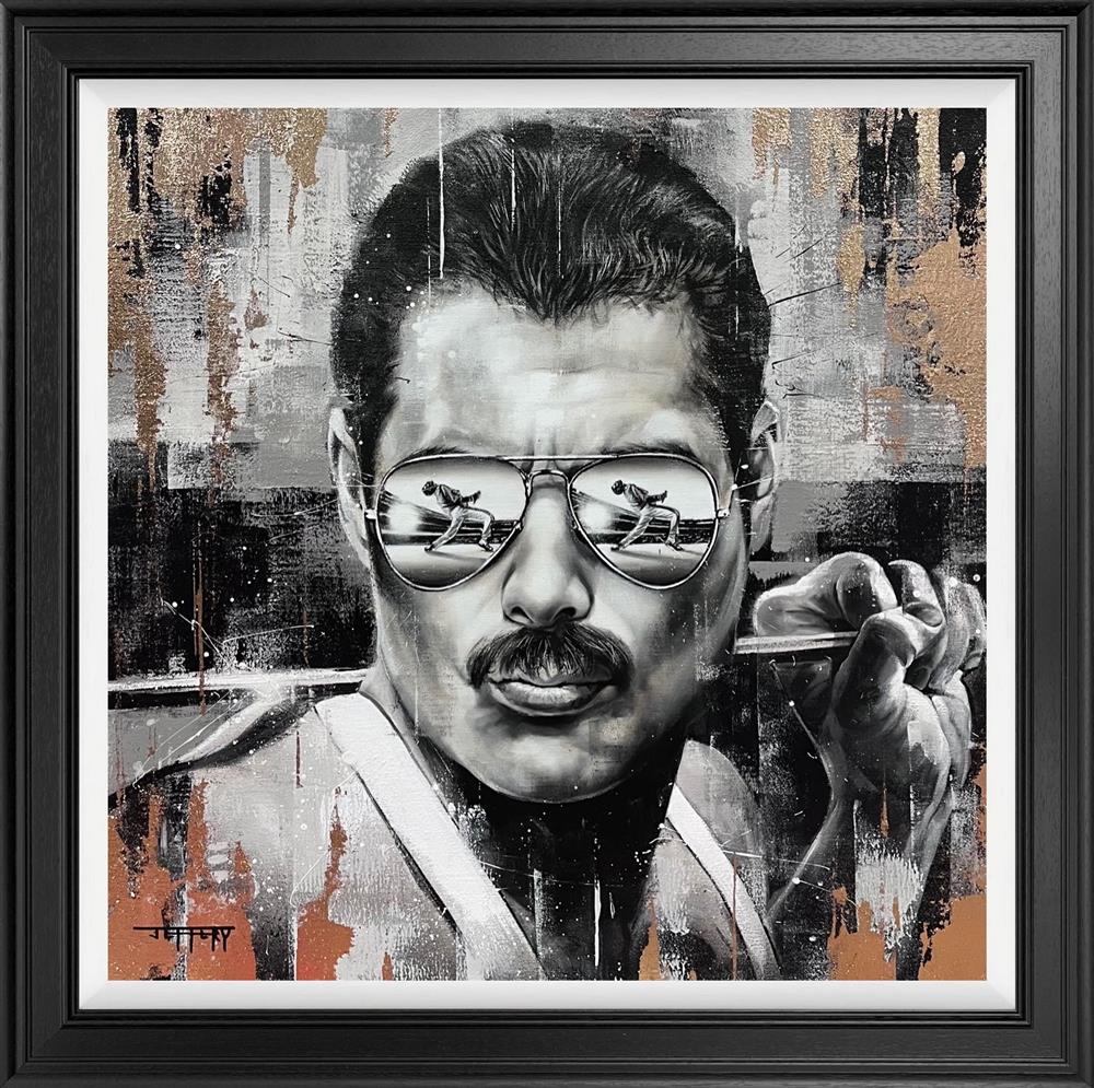 dont stop me now framed print by artist ben jeffery