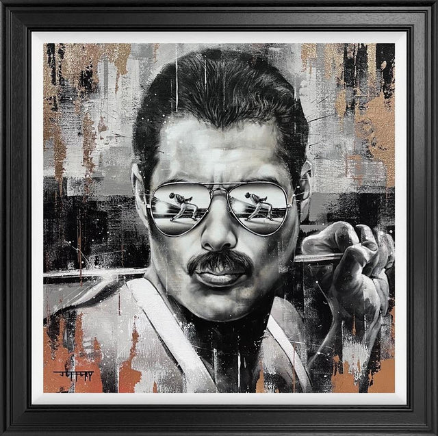 dont stop me now framed print by artist ben jeffery