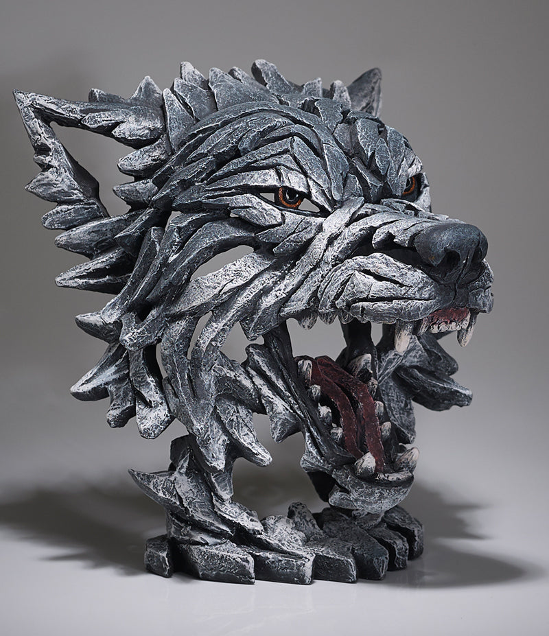 Wolf Bust Grey