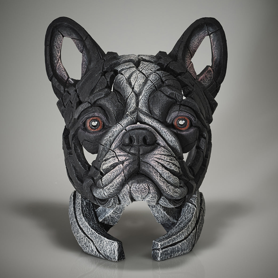 French Bulldog Bust Pied