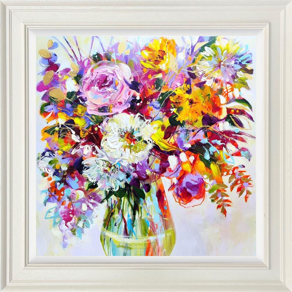 eternal embrace framed print by artist anna cher