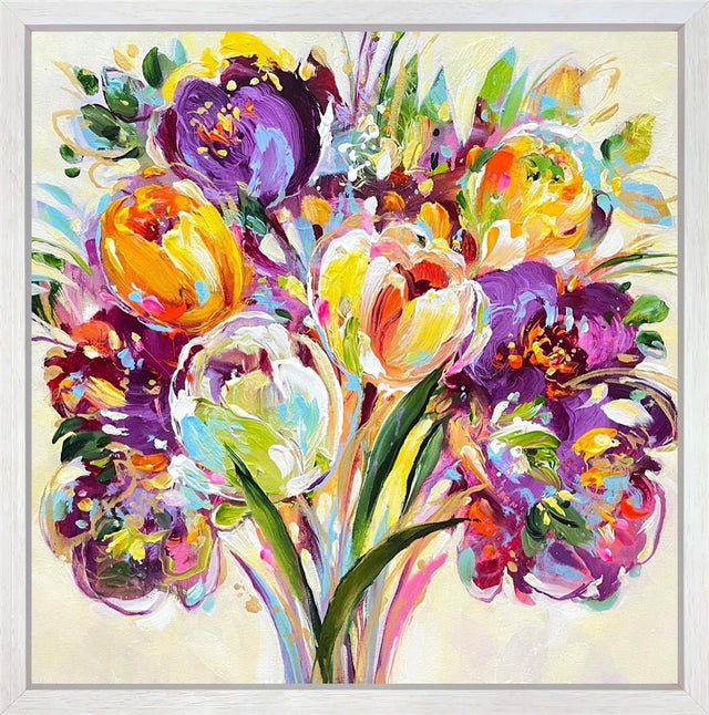 falling in love again framed original by artist anna cher