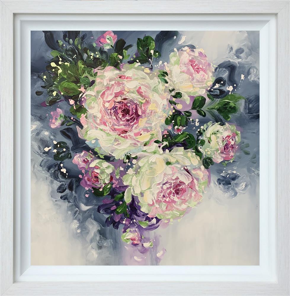 falling in love framed print by artist anna cher