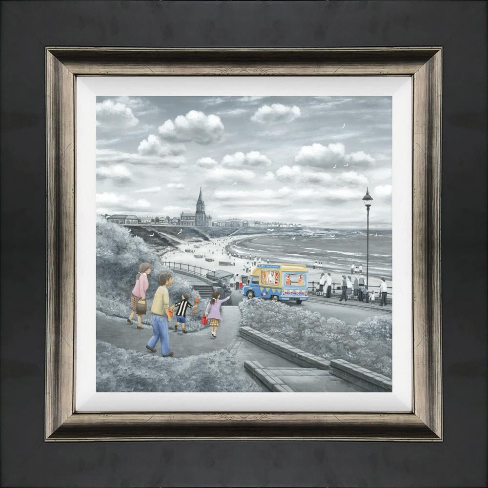 first things first canvas framed print by artist leigh lambert