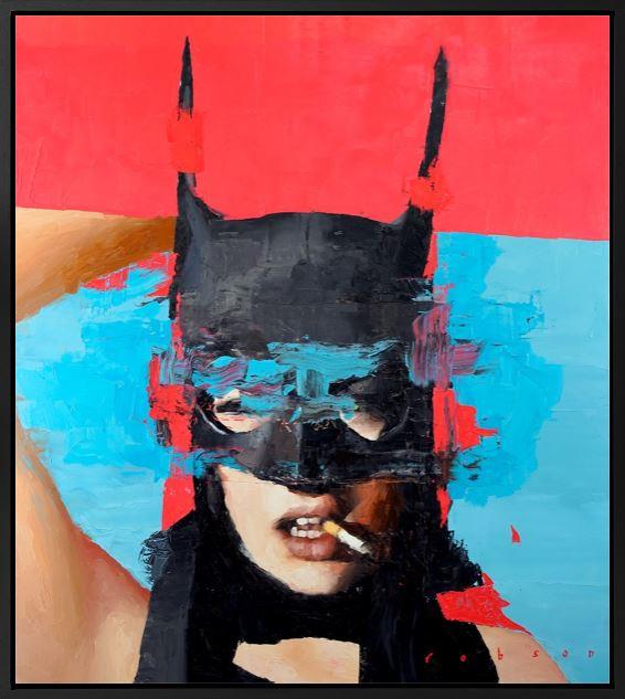 force above framed print by artist brad robson