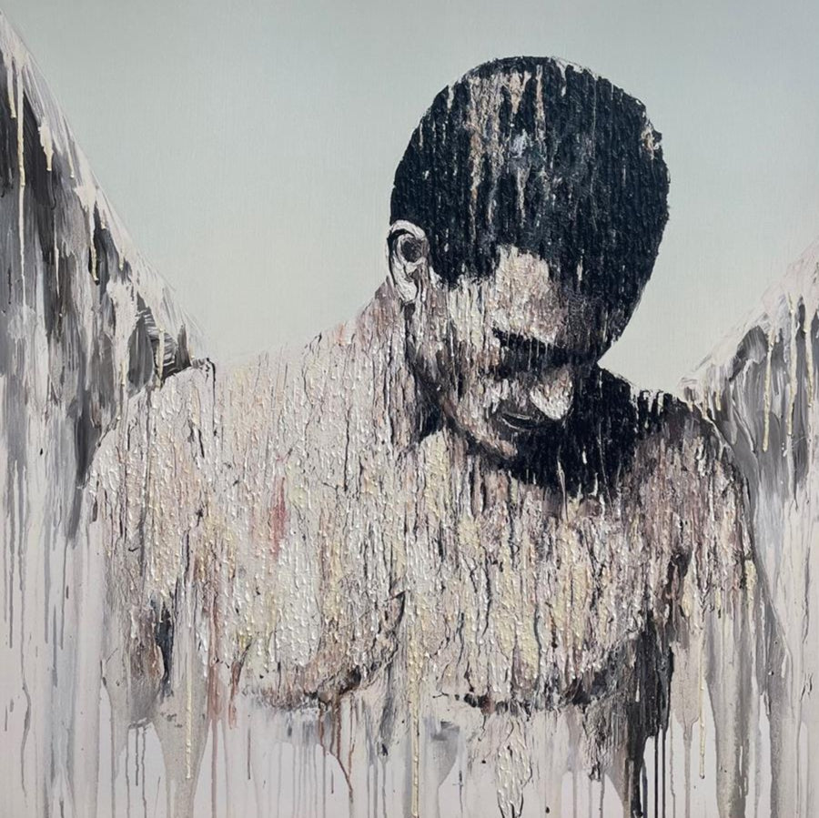 gabriel framed print by artist carl melegari