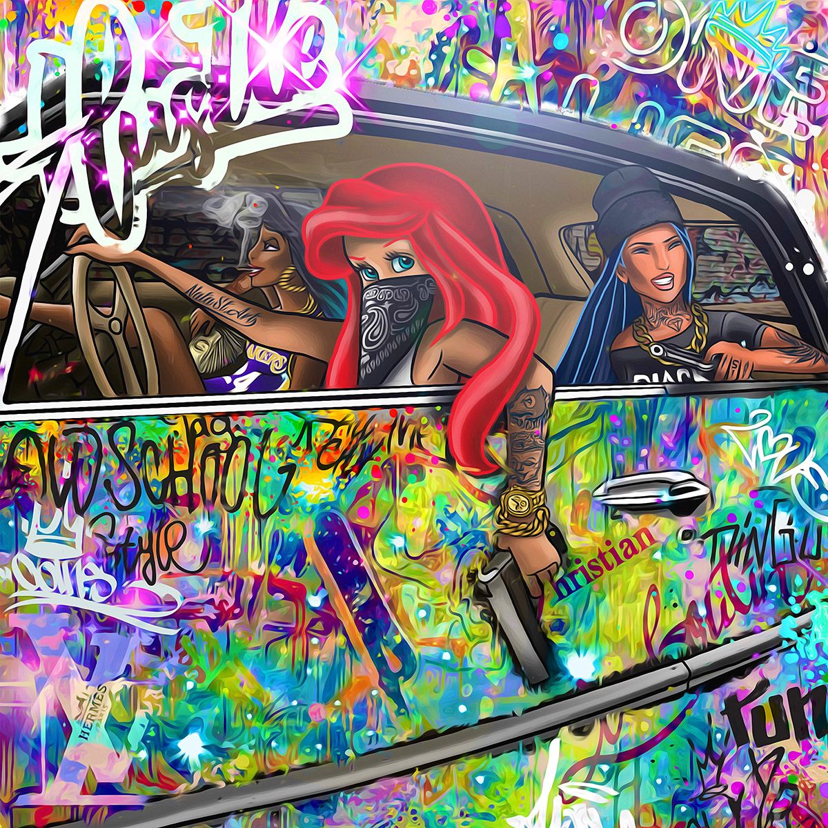 girls will be girls image by artist #onelife183