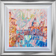 grand canal framed print by artist colin brown