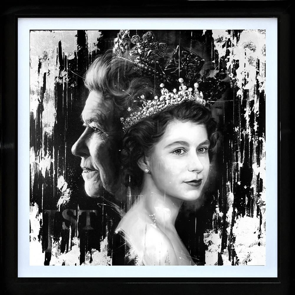 HRH framed deluxe print by artist ben jeffery
