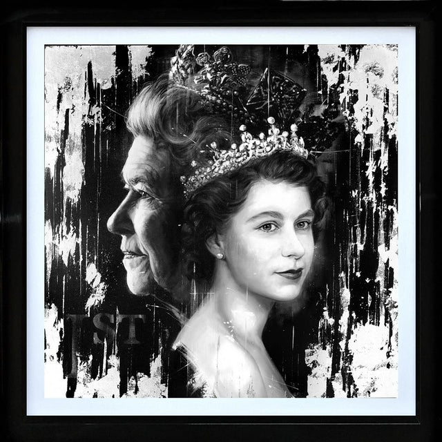 HRH framed deluxe print by artist ben jeffery