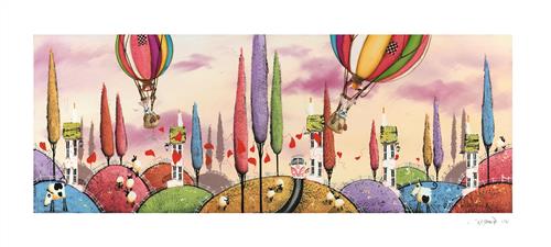 hare today gone tommorrow framed print by artist dale bowen