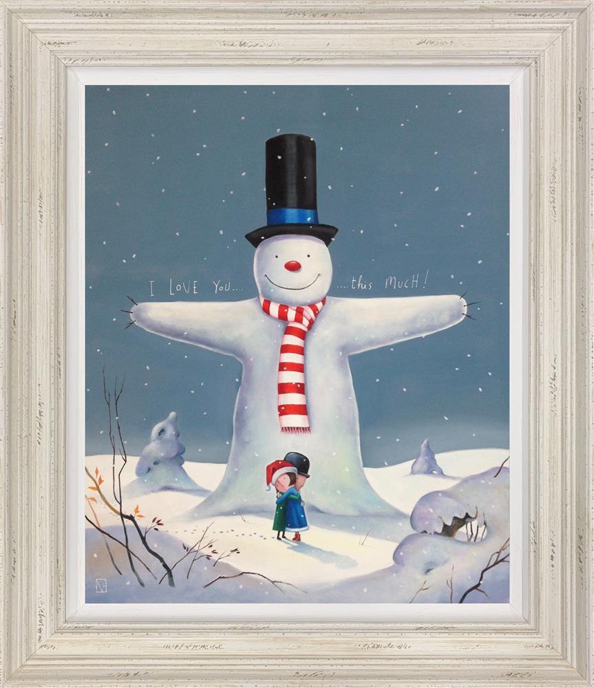 i love you this much framed print by michael abrams