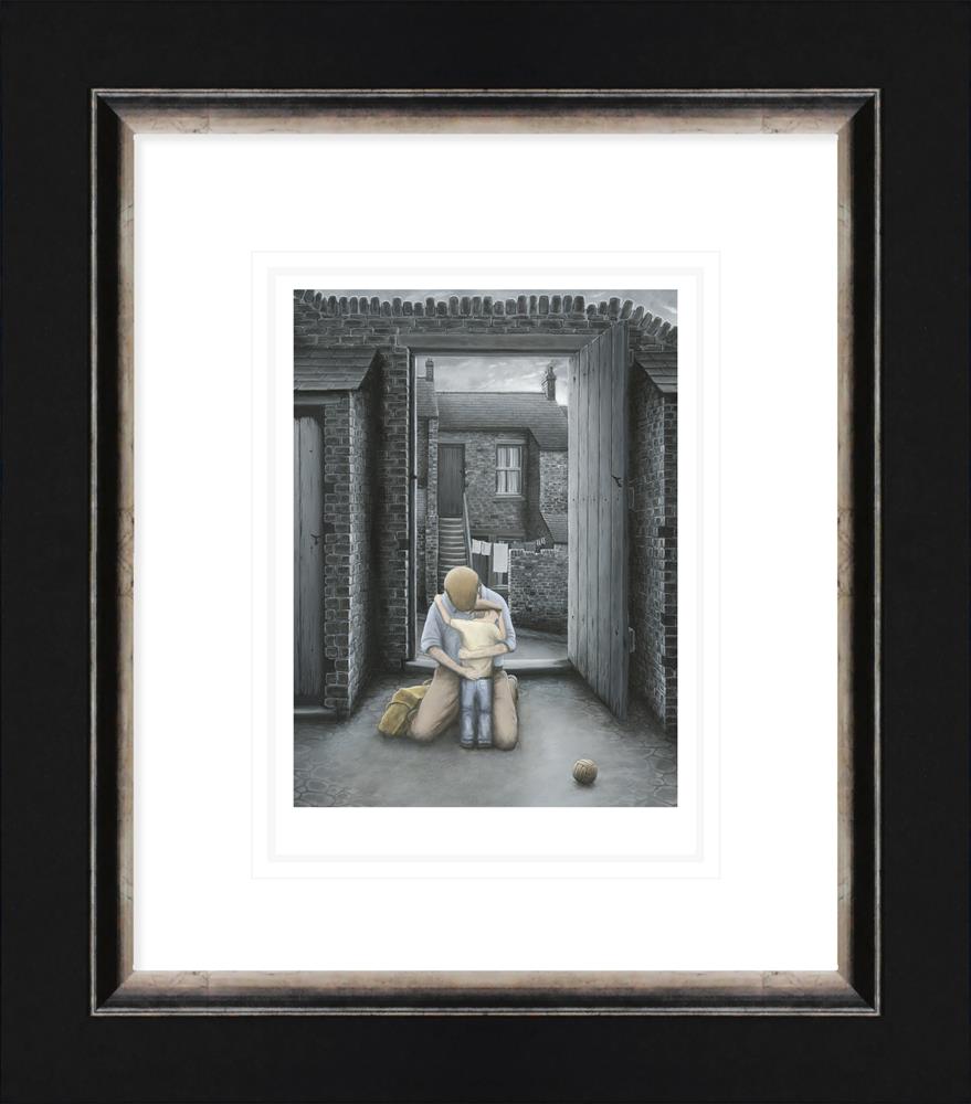 im all yours now son framed paper print by artist leigh lambert