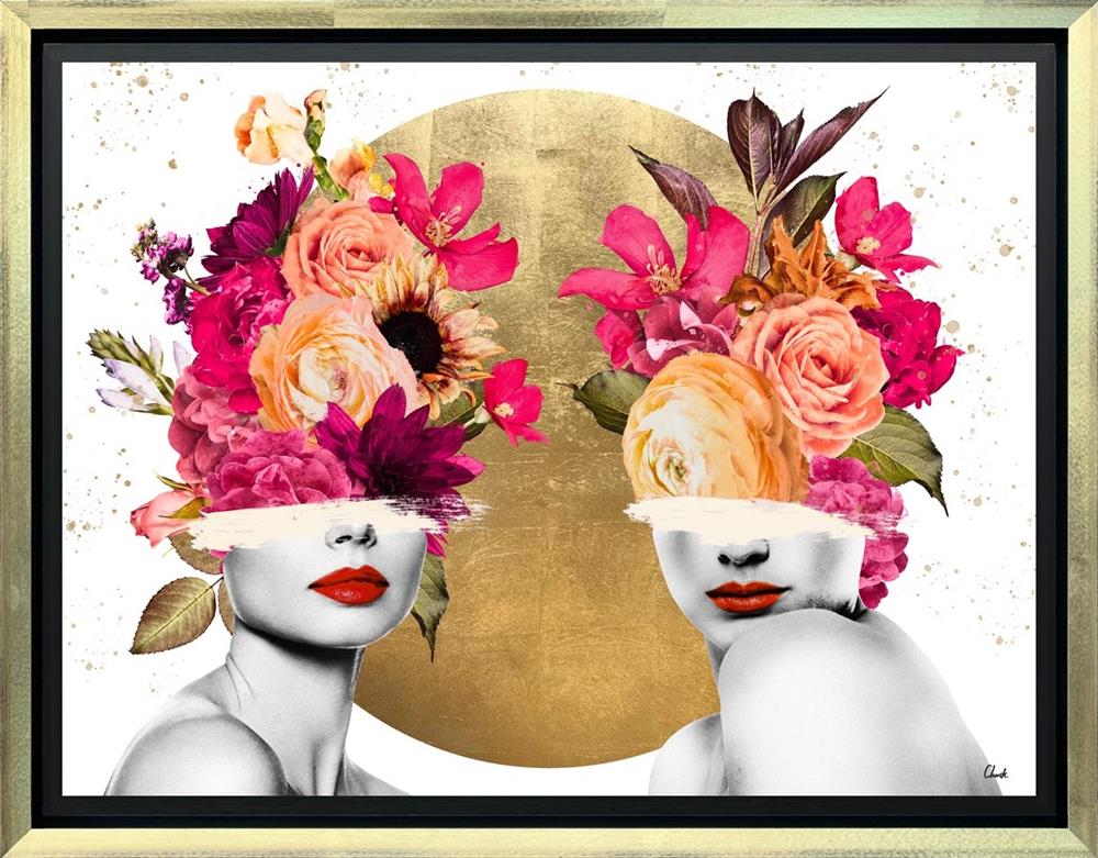 infinite harmony framed print by artist chuck