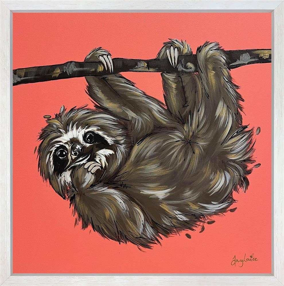 joyce framed original by artist amy louise