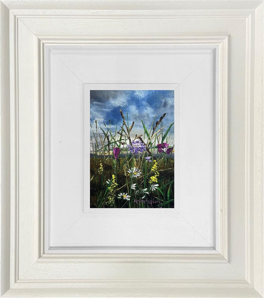 breath of the storm framed origiinal by artist kimberley harris