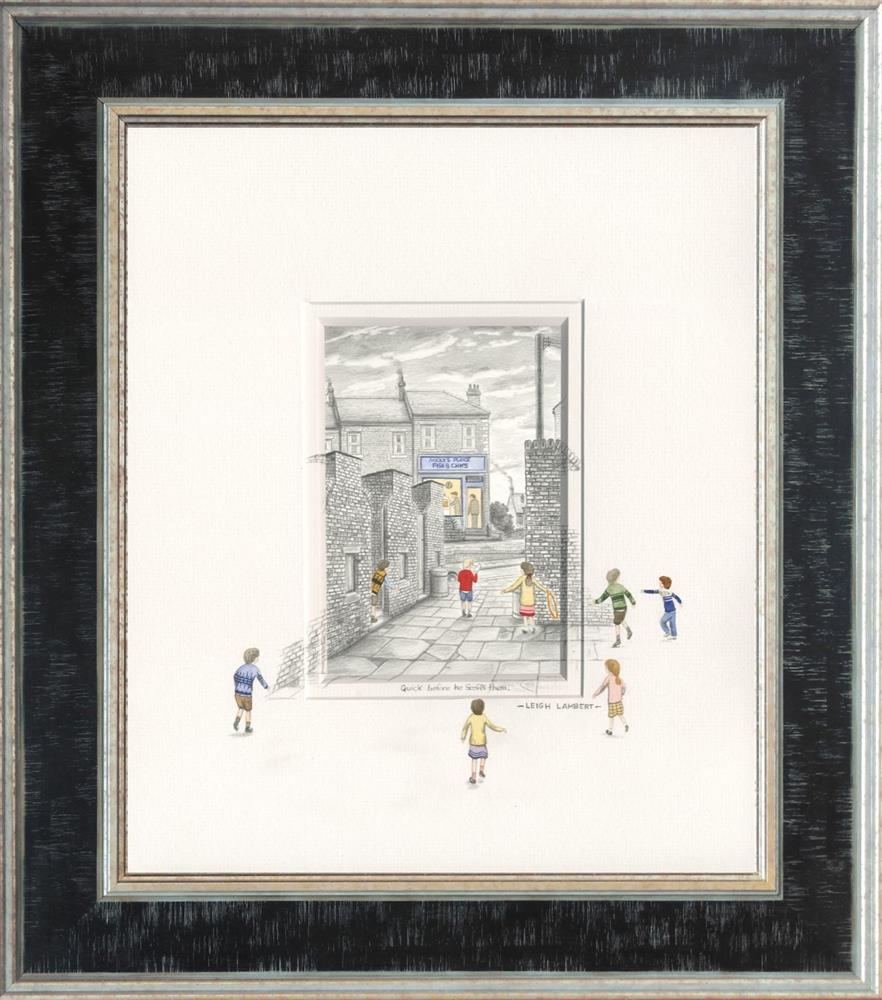 Quick Before He Scoffs Them - Overspill Sketch