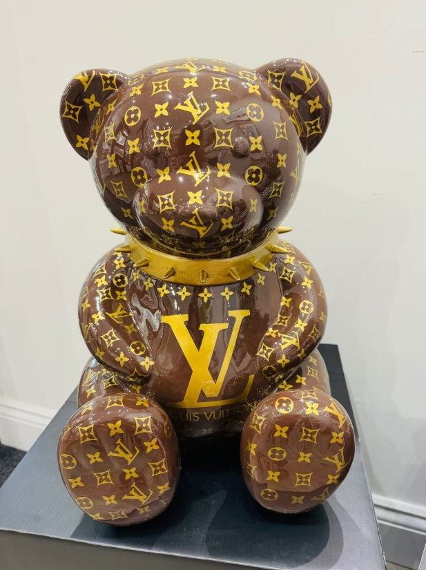 lv bear v original sculpture by artist naor