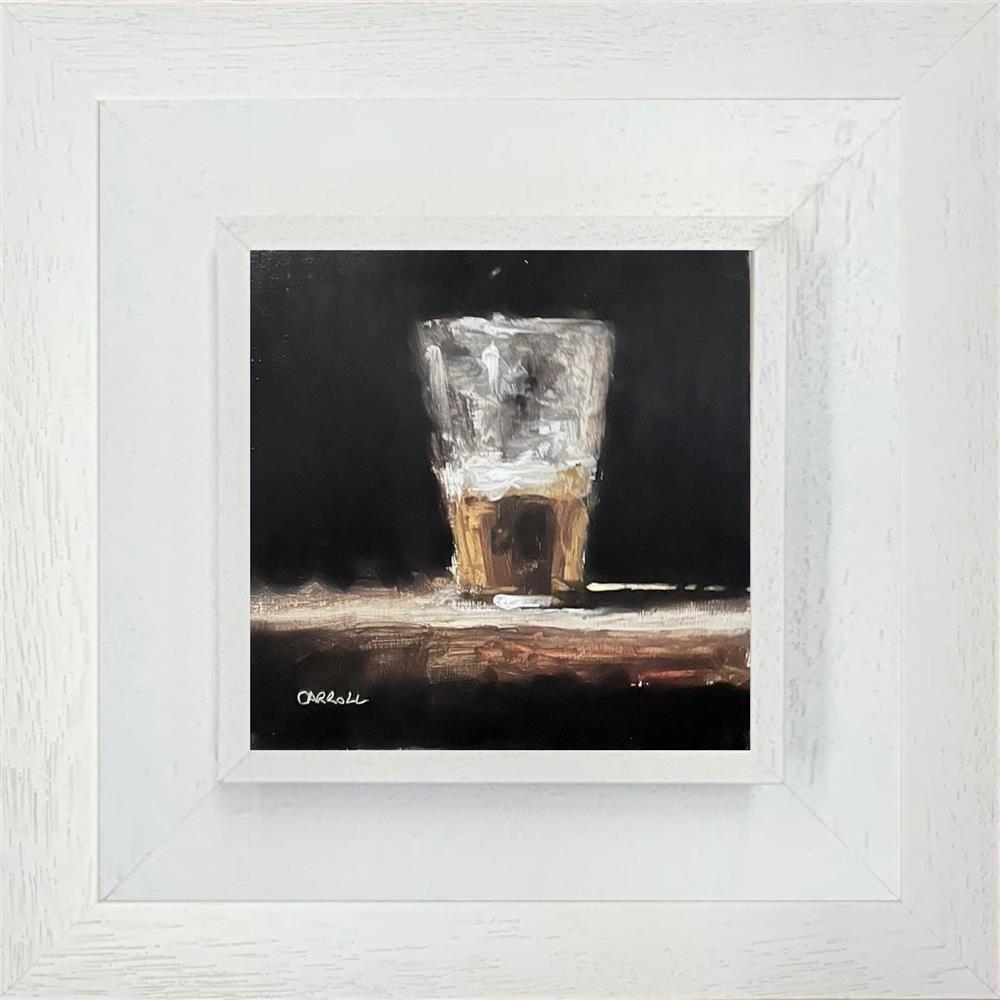 lager glass original framed by artist neil carroll