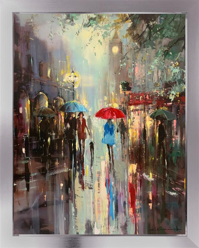 london city life framed print by ewa czarniecka