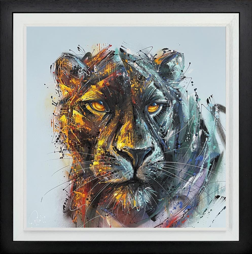 luna commission original framed by artist joe galindo