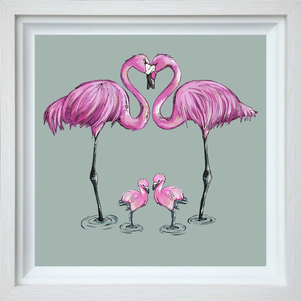 magic moments framed deluxe print by artist amy louise