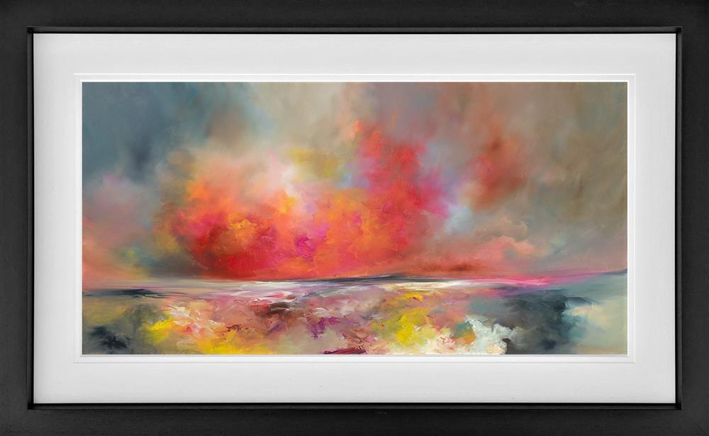 magical vision framed print by artist alison johnson